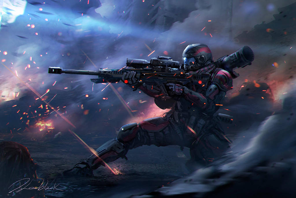 Titanfall speed fanart by dleoblack