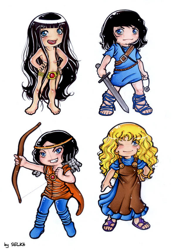 THORGAL - SD manga style by Selene-Moon
