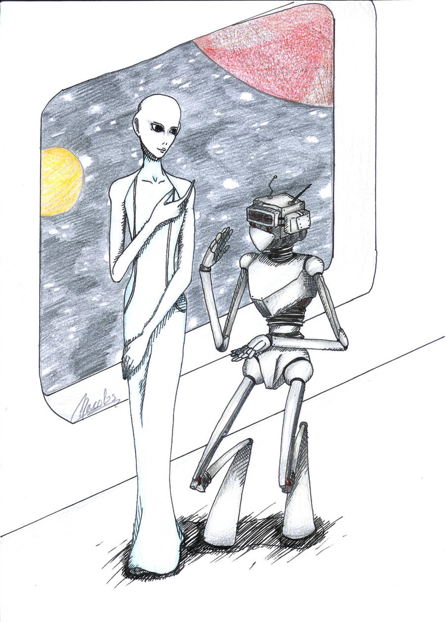 Alien Conversation by Livori