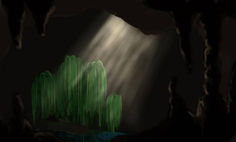 Landscape WIP by Lalliebear