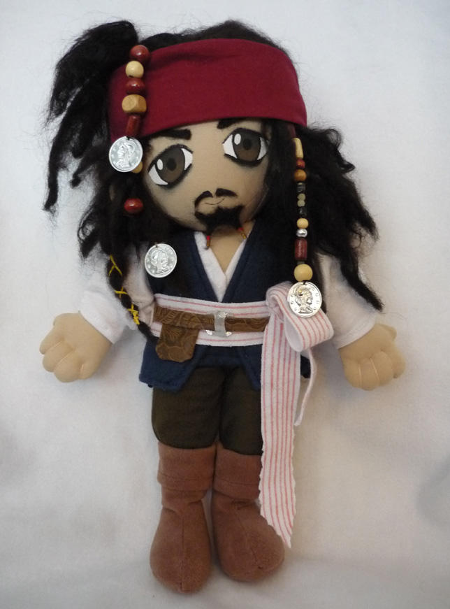 jack sparrow plush