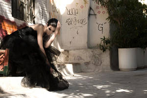 The bride by photofenia