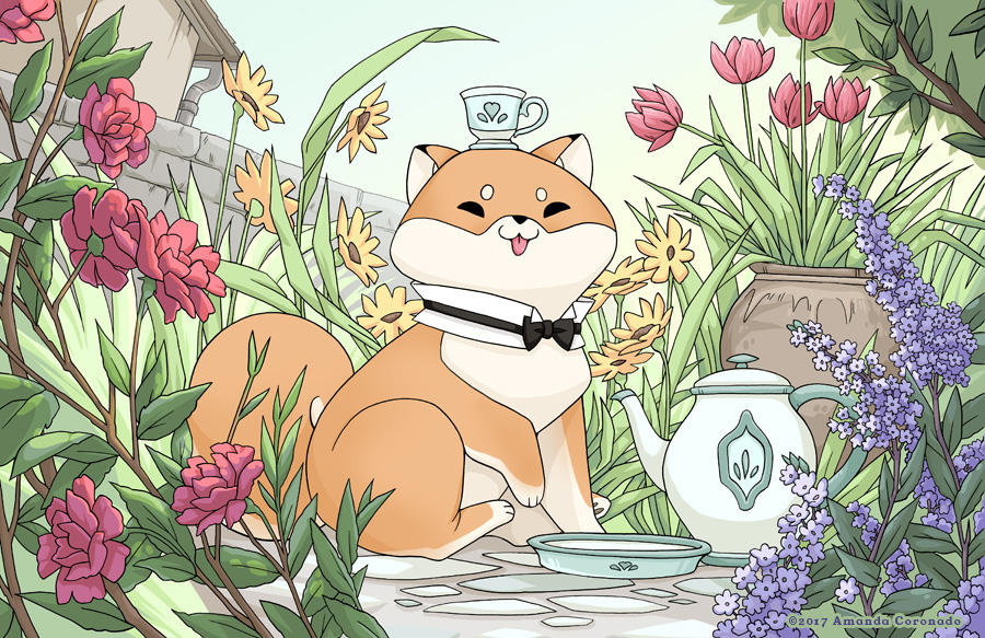 Dapper Shiba by Cinnamoron