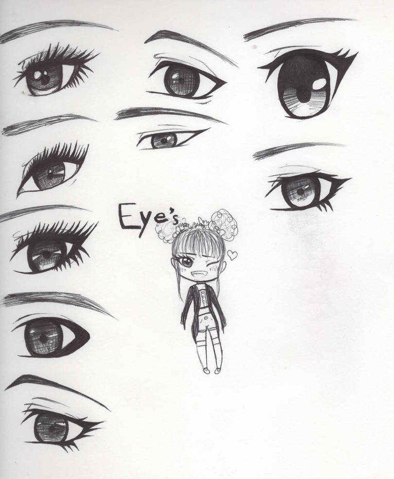 9 Ways To Draw Eyes By Toppkl 9 Ways To Draw Eyes By Toppkl