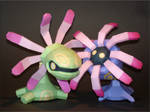 Cradily n Lileep Papercraft by Skele-kitty
