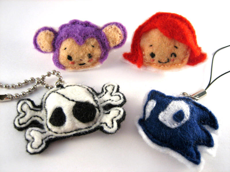 Felt Thingers by chisa