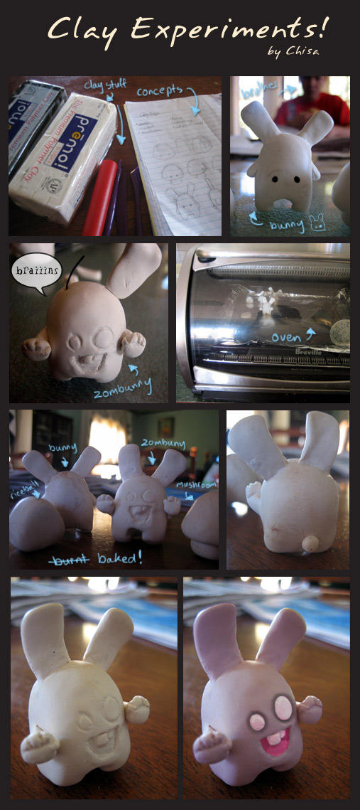 Clay Experiments by chisa
