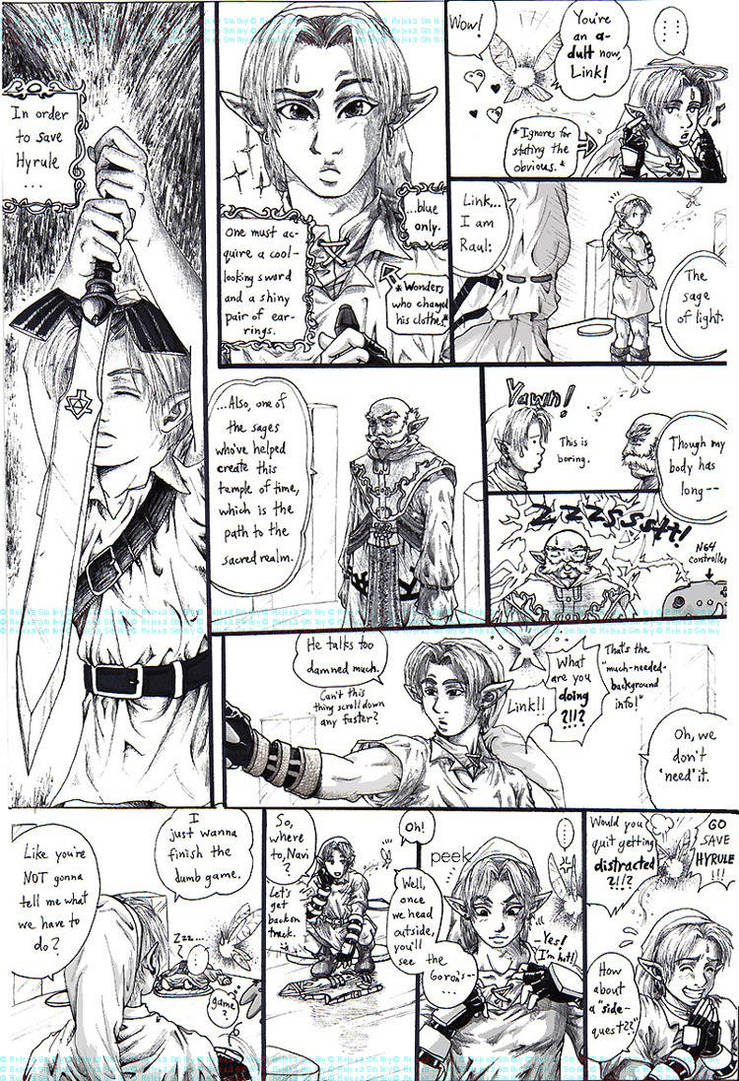 Link's got the magic stick by Genaminna03