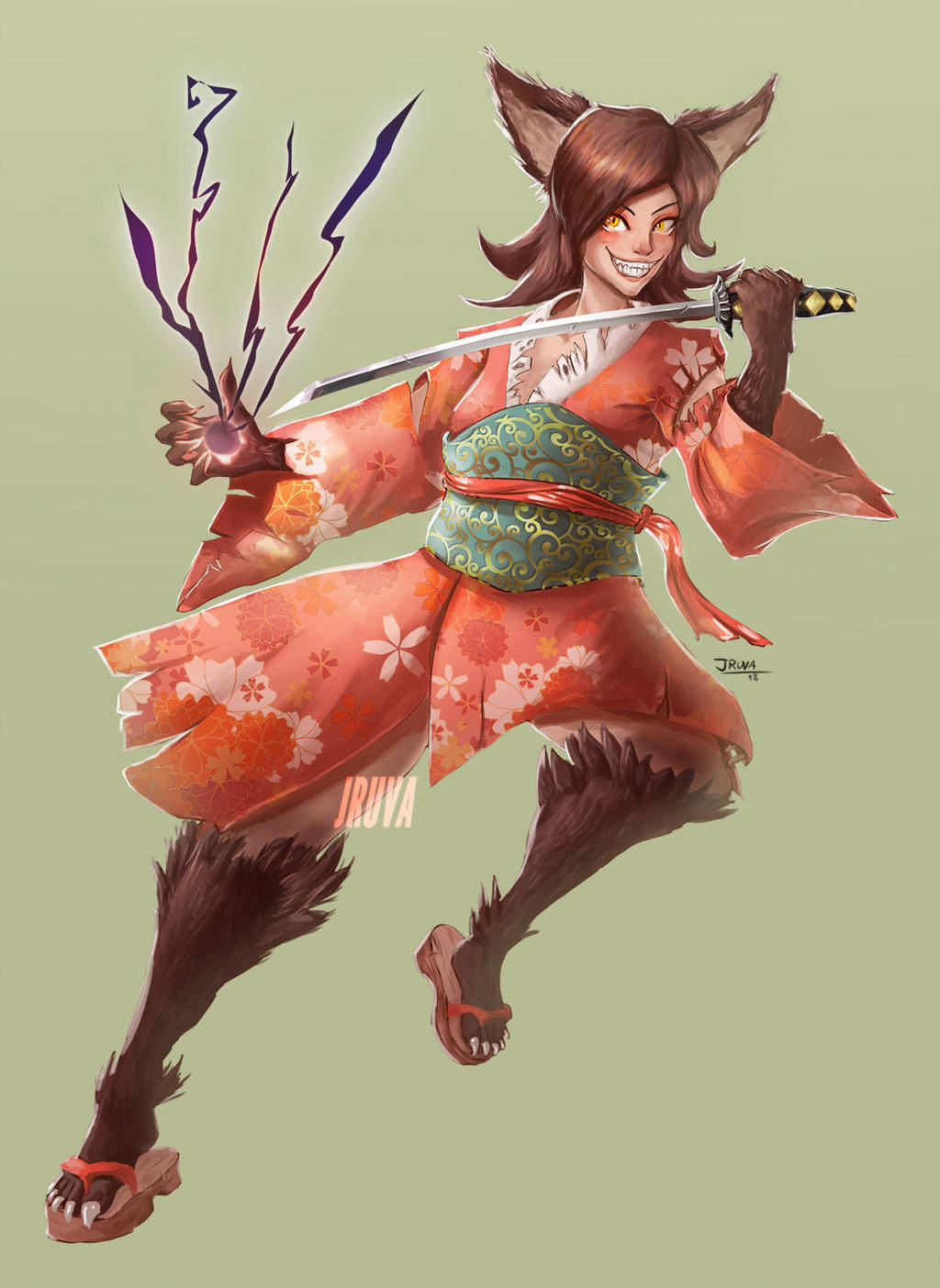 commission : Usoru by Jruva