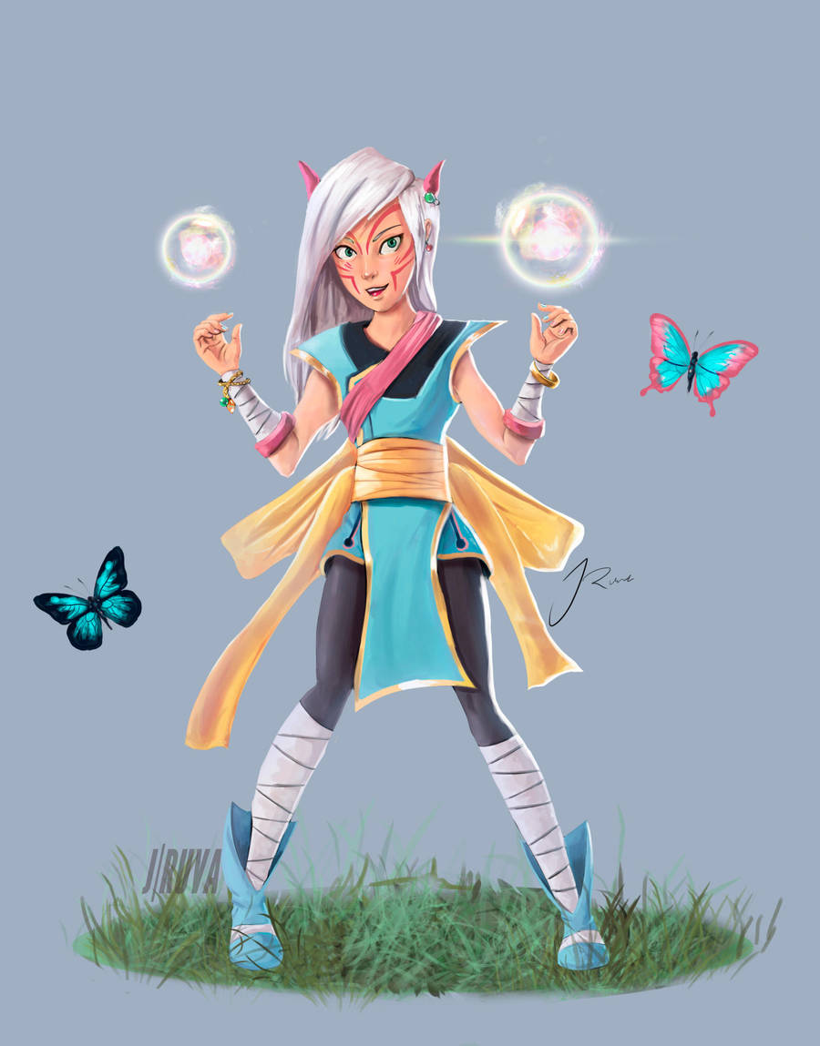 Dnd Wild Mage Sorcerer: Nabi Ryong by Jruva