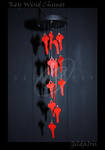 Red Keys Wind Chimes by GildaIris