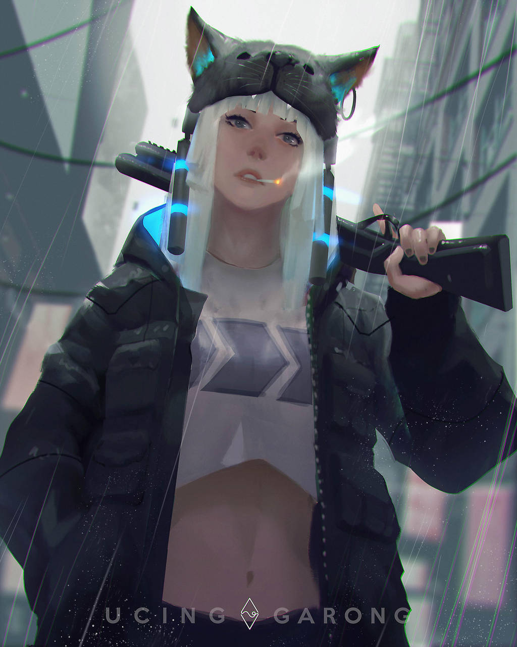 Ucing Garong by mangamie