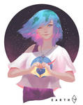 Earth Chan! by mangamie