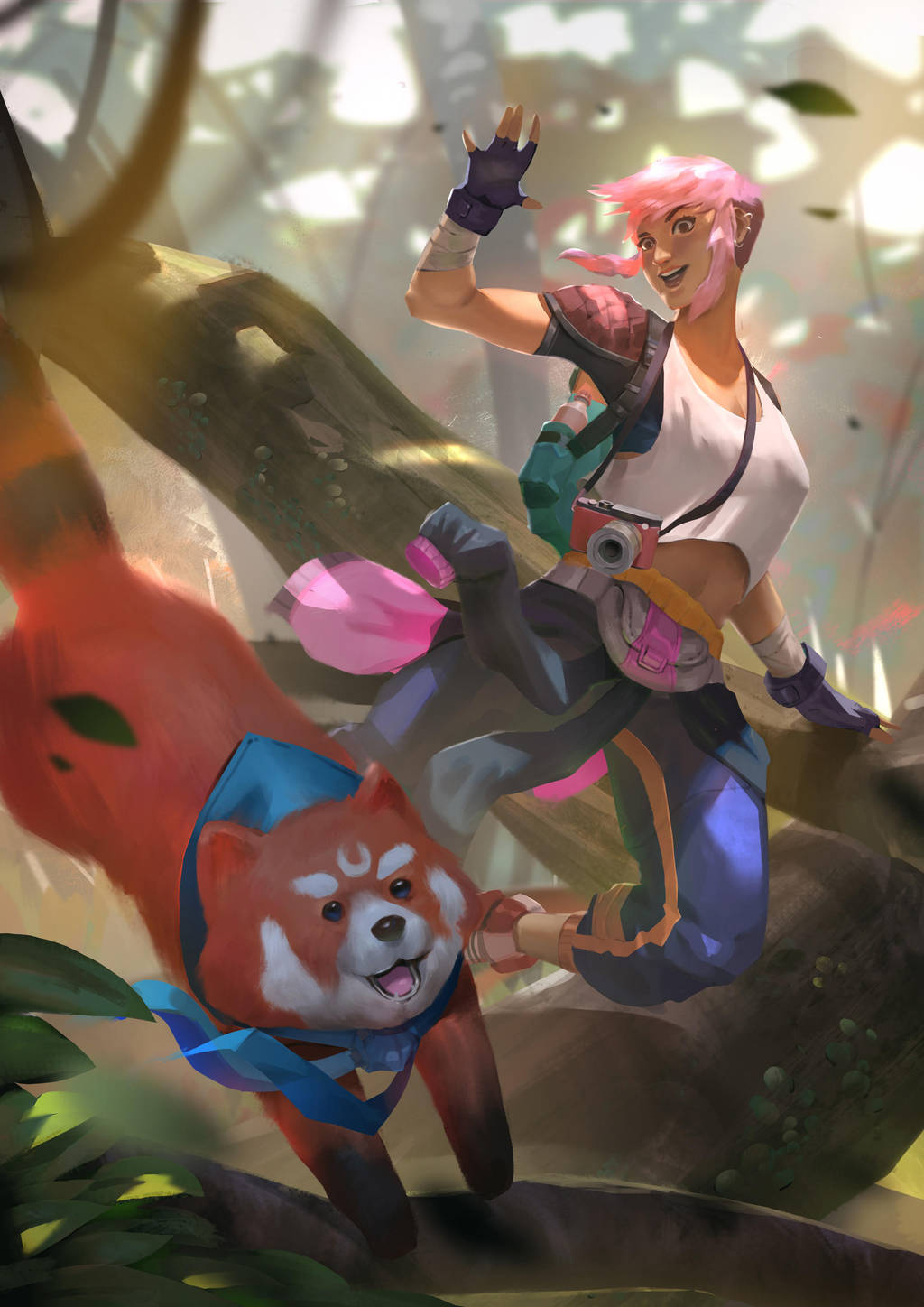 Artemisia and Bunny by mangamie