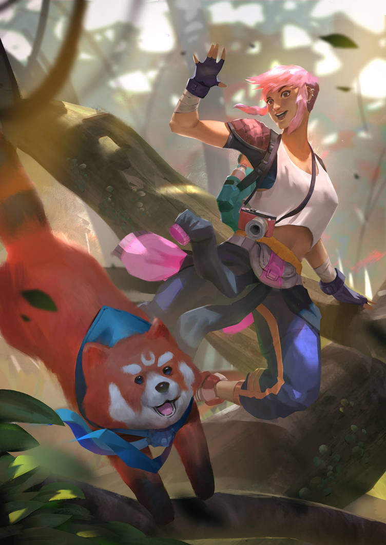 Artemisia and Bunny by mangamie