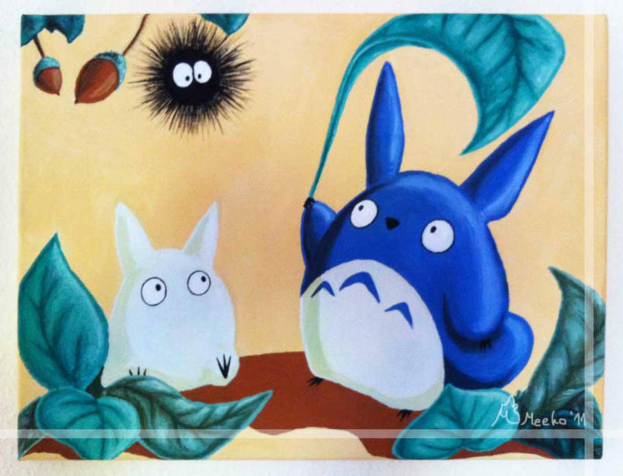 My little Totoro by meeko-okeem