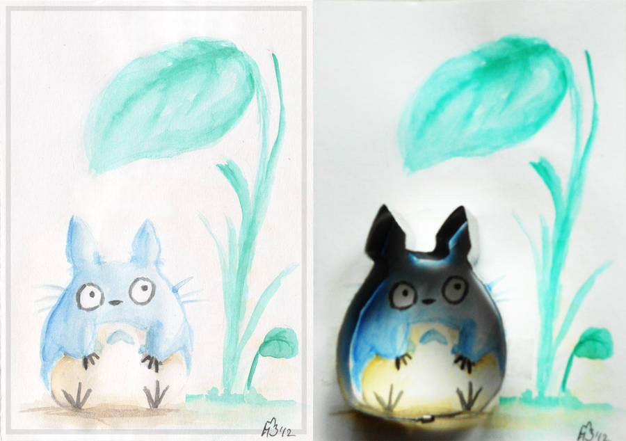Totoro cookie cutter by meeko-okeem