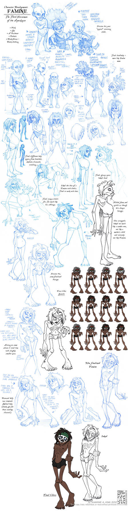 Character Development: Famine by Quarter-Virus