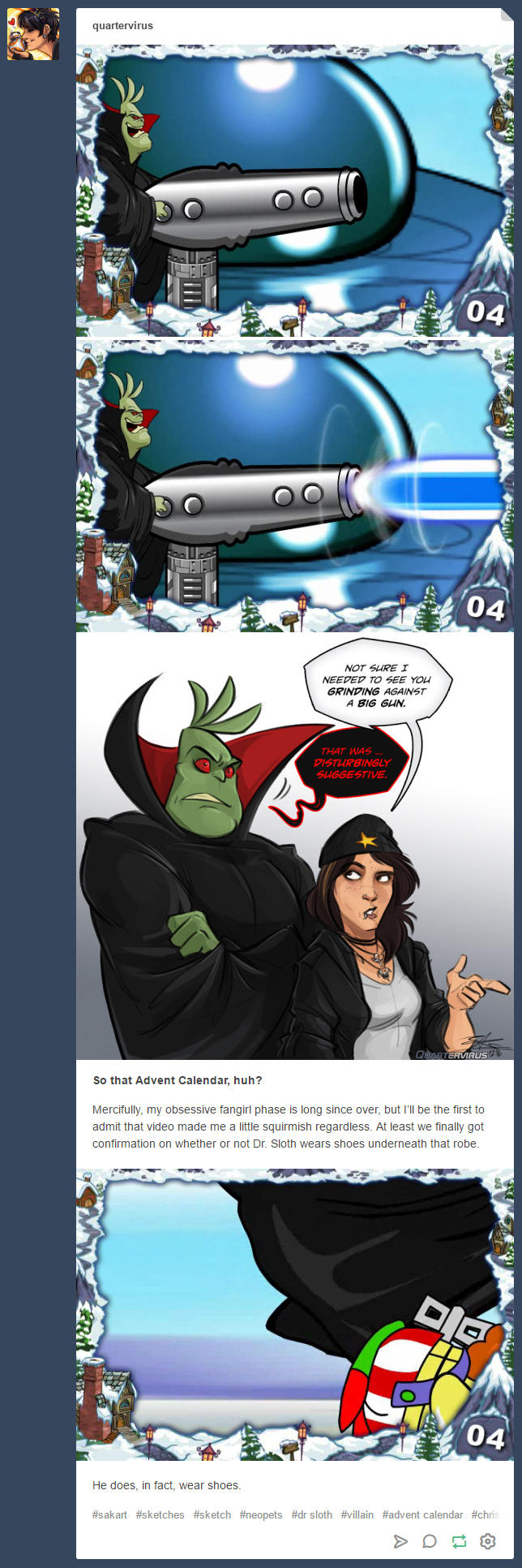 Uncomfortably Suggestive by Quarter-Virus