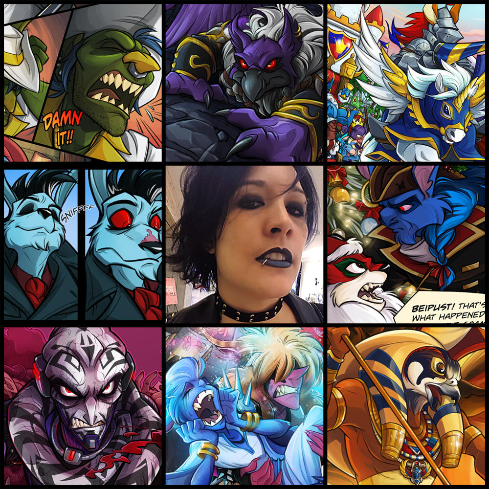 Art vs Artist - v.02 by Quarter-Virus