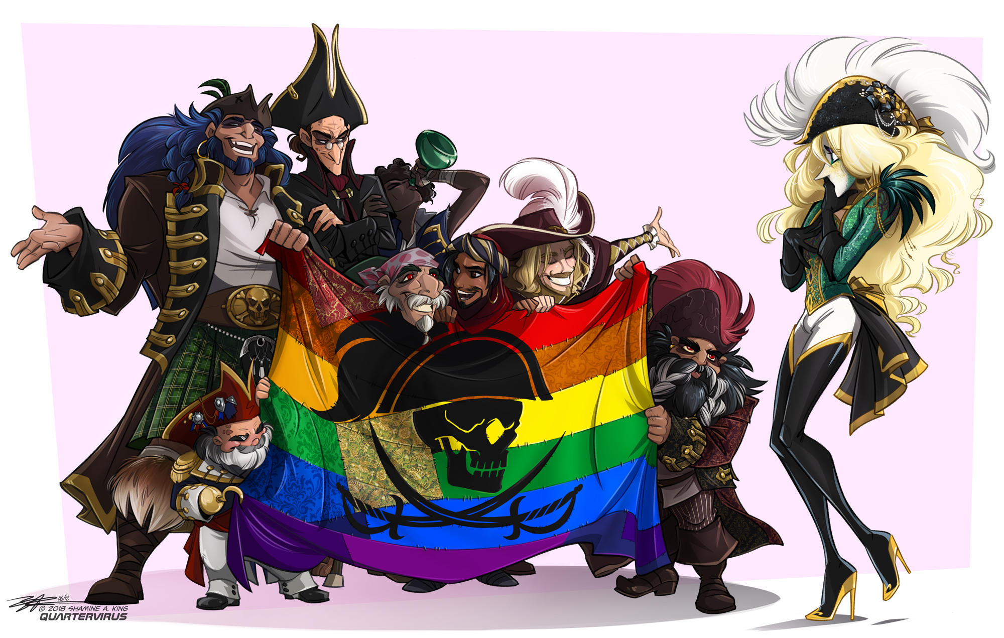 Pride Pirates by Quarter-Virus
