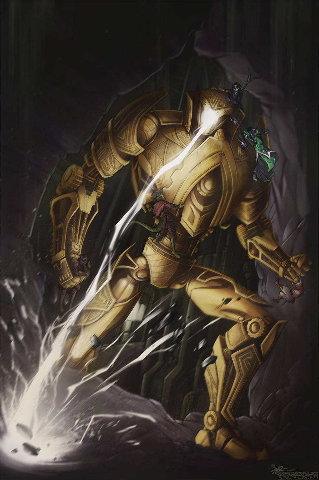 Clockwork Giant by Quarter-Virus
