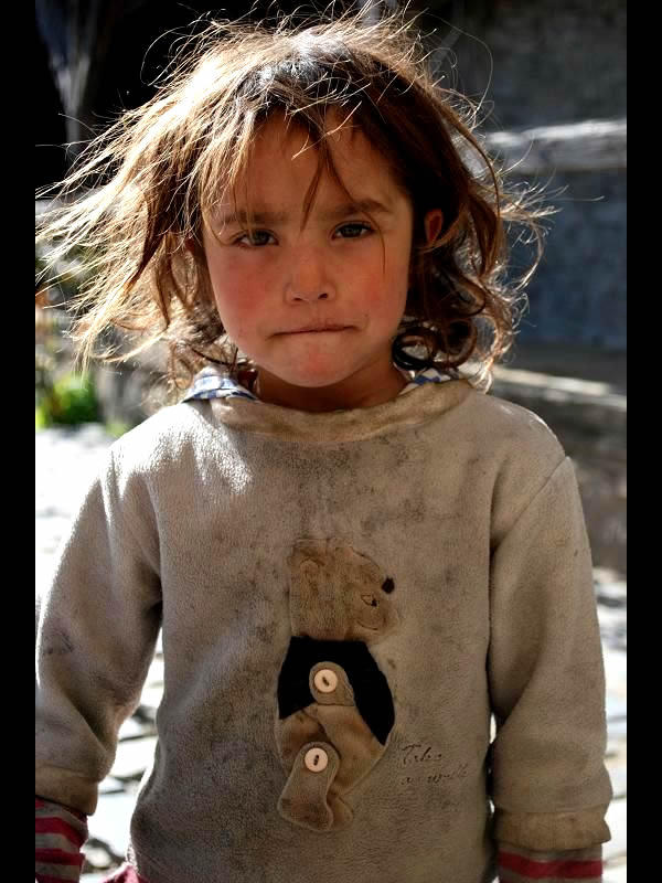 little begger in Sighisoara by technics