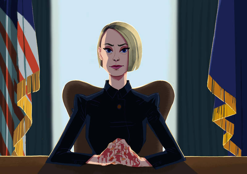 Claire Underwood by julitka