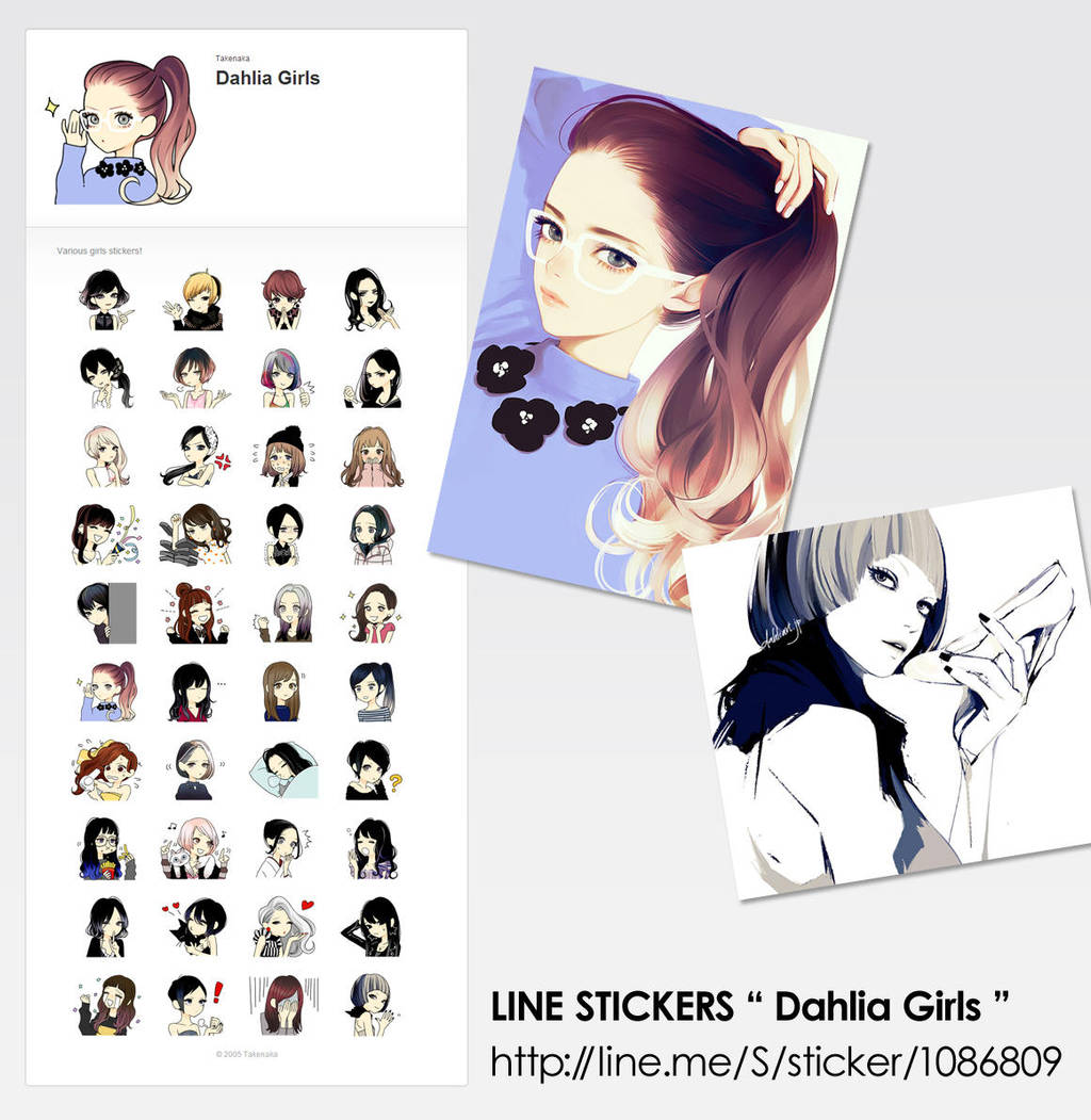 LINE Stickers by tknk