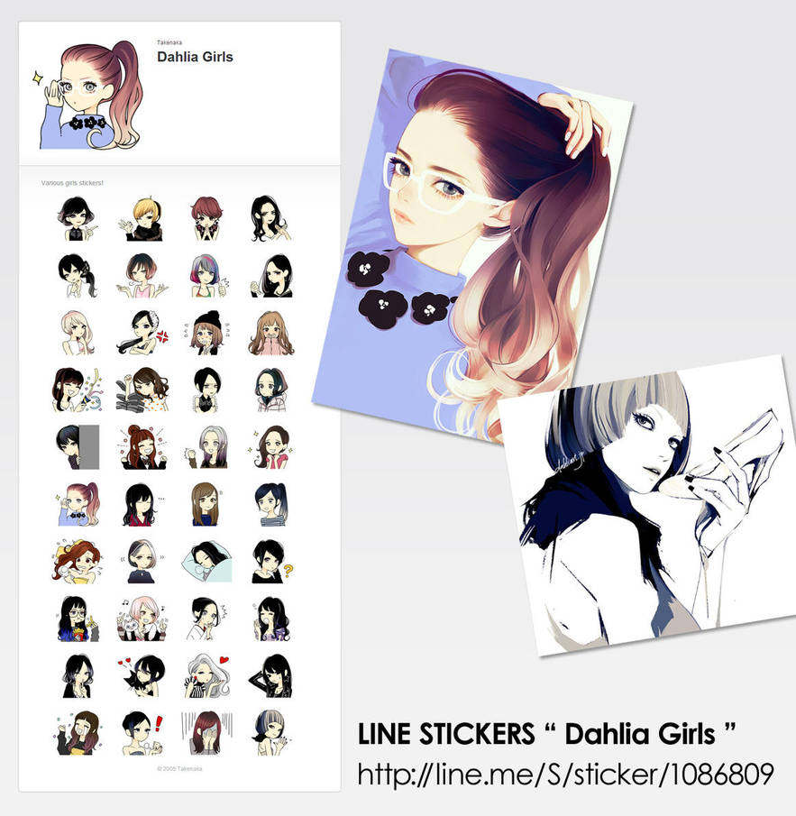 LINE Stickers by tknk