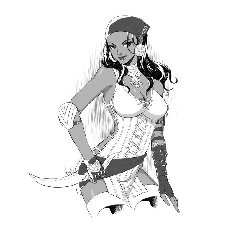 Dragon Age II Isabela by virak