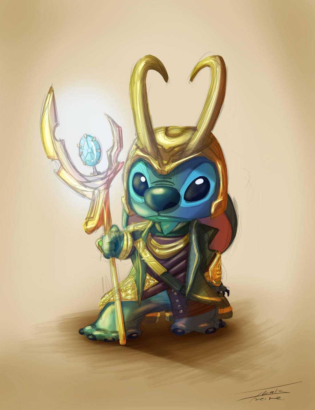 Loki-Stitch Mothers Day by SeamstressWorks