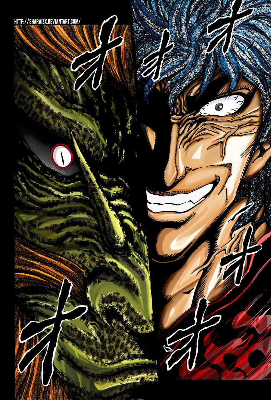 Toriko and heracles colouring by sharaizx on DeviantArt