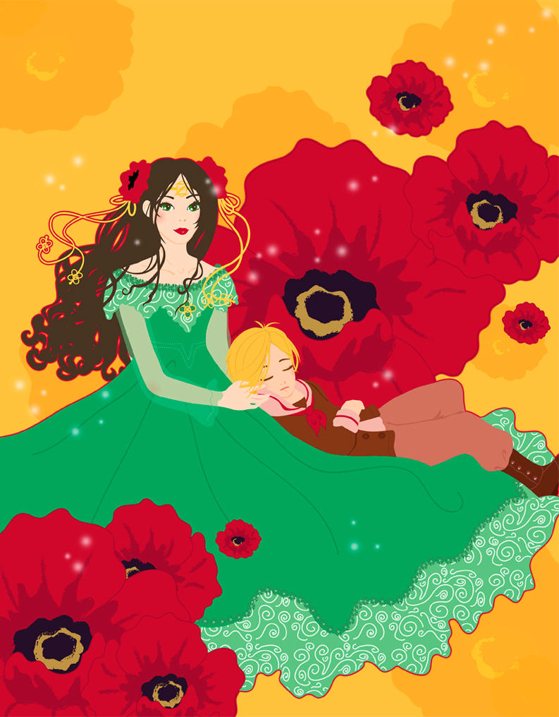 Princess Ozma and Tip by Blush-Art