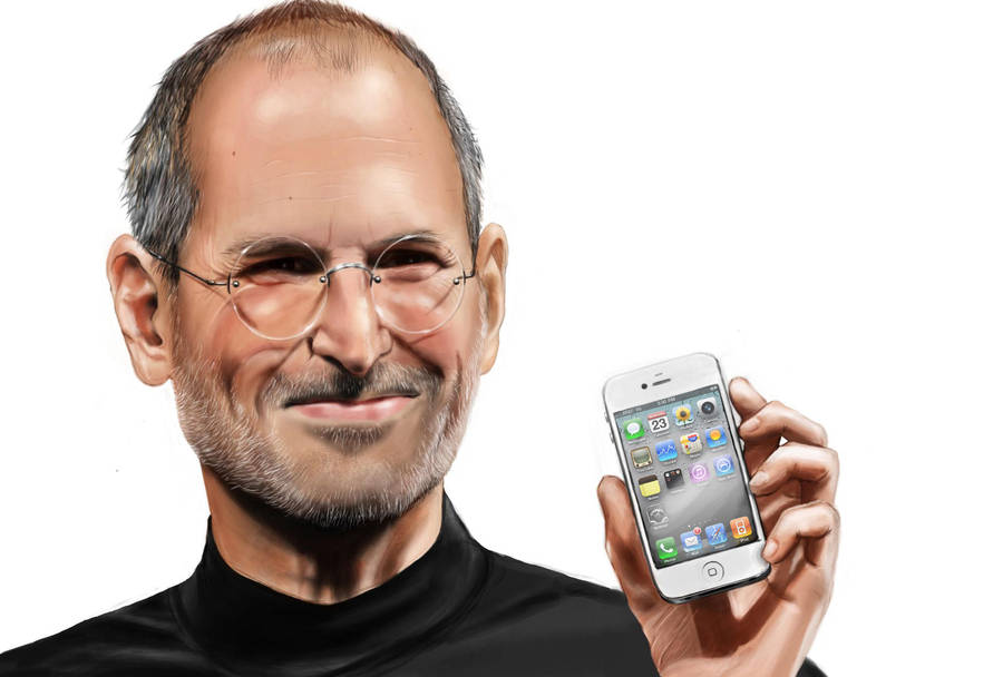 Steve Jobs - Present's Iphone 4 by MosiKashi