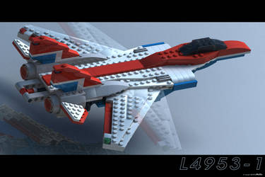 Lego Jet by JeremyMallin