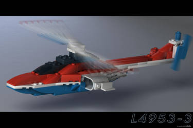 Lego Copter by JeremyMallin