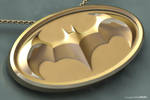 Bat Medallion Pendant by JeremyMallin