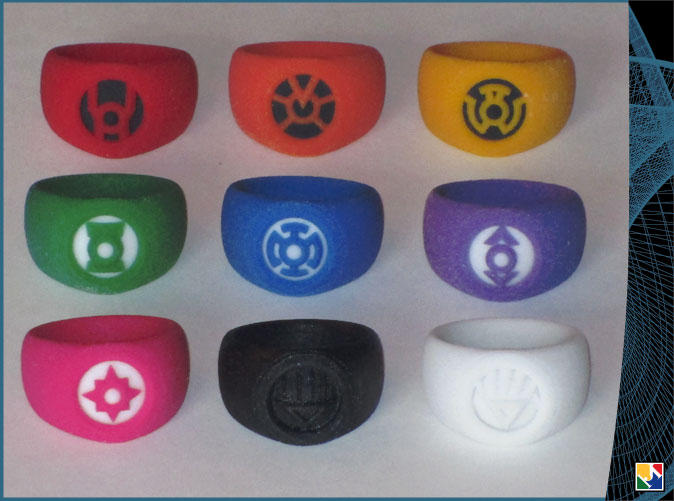 Brightest Day Rings by JeremyMallin Brightest Day Rings by JeremyMallin