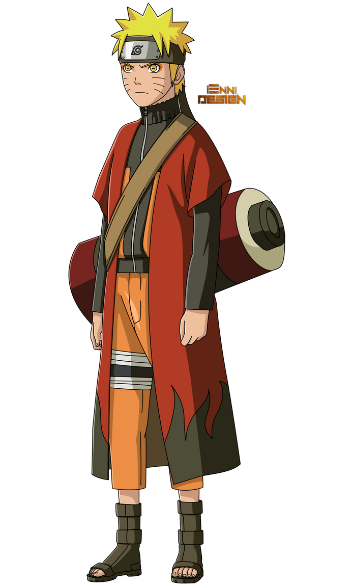 Naruto Shippuden|Naruto Uzumaki (Sage Mode) by iEnniDESIGN ...
