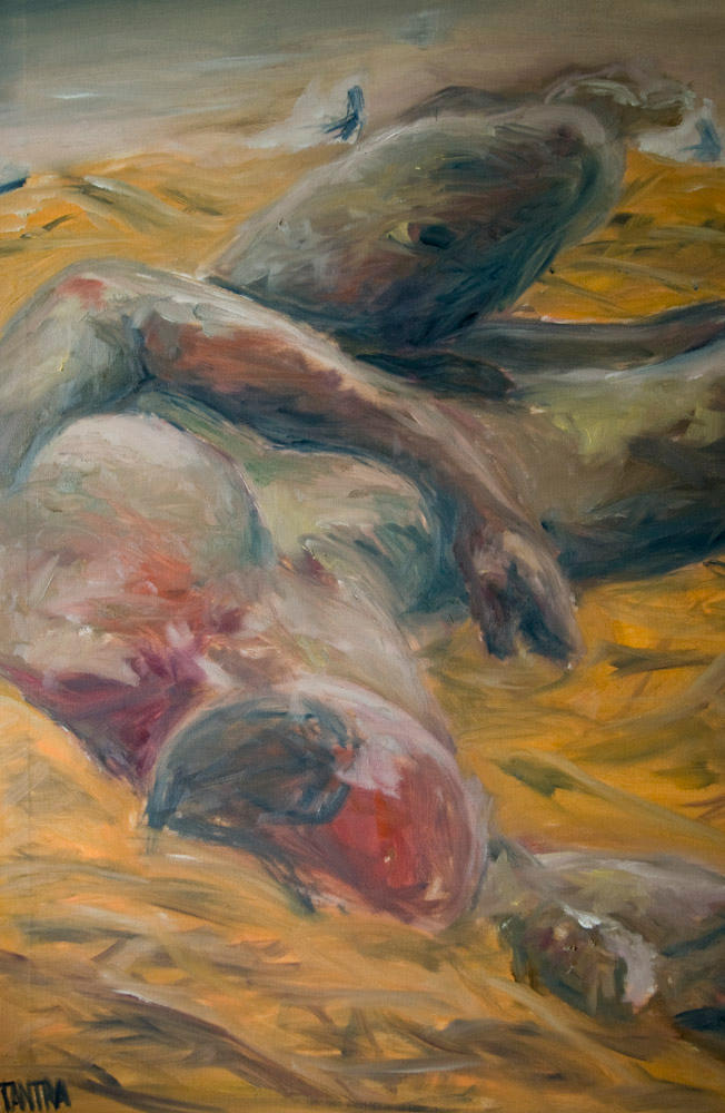 Nude Bald Guy by mazurada