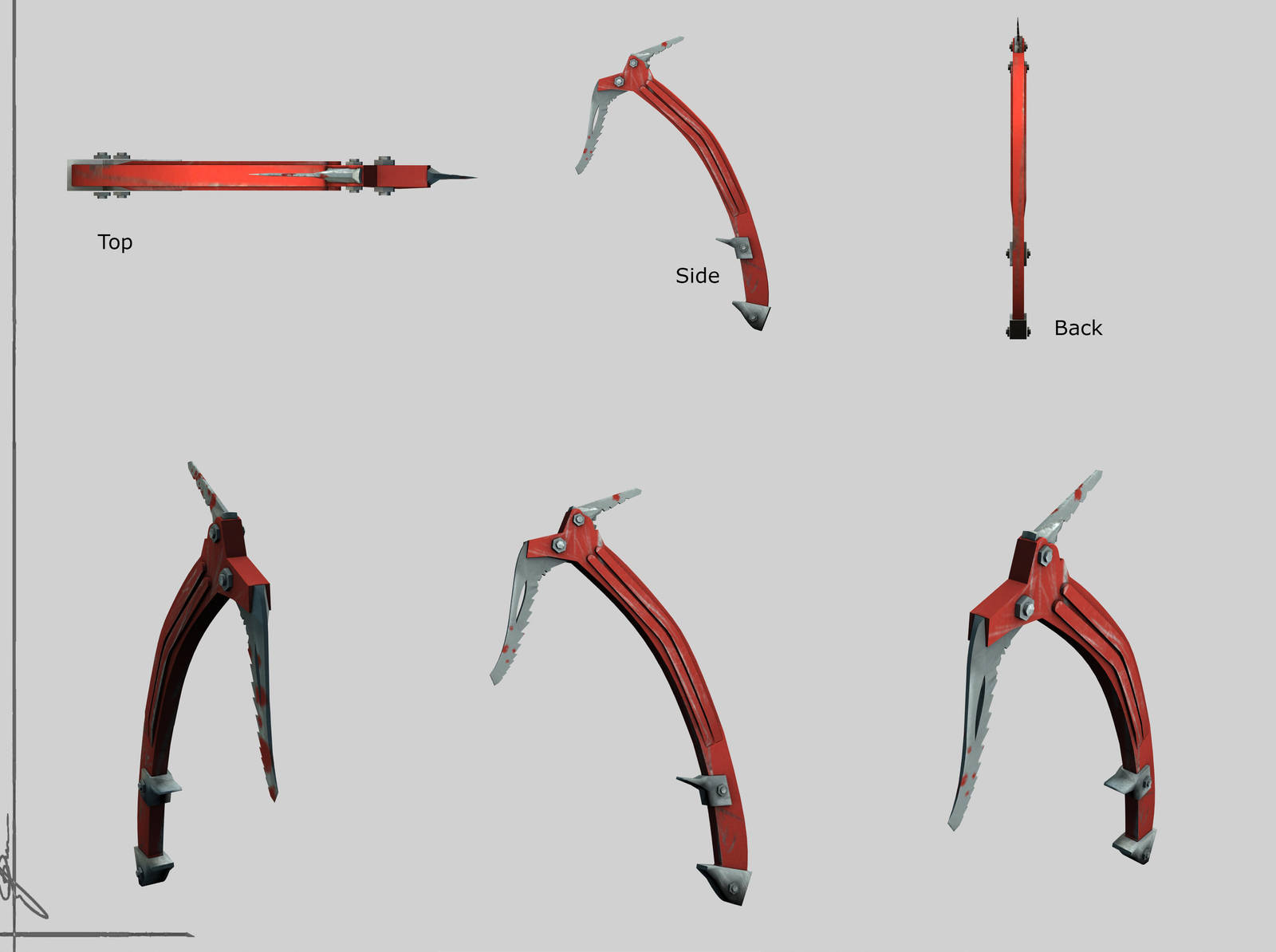TOMB RAIDER Axe by 26STALKER86 on DeviantArt