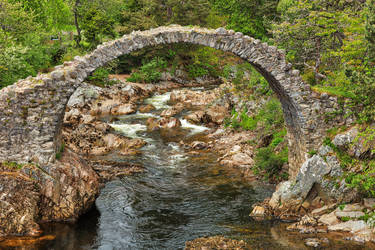 Old Scottish Packhorse Bridge by somadjinn