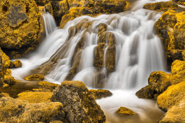 Smiley Moss Falls by somadjinn