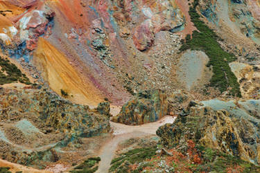 Welsh Copper Pit Pass by somadjinn