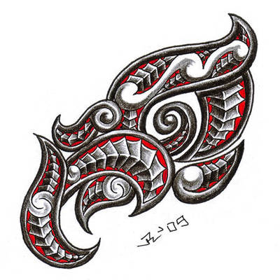 taniwha - maori dragon by roblfc1892