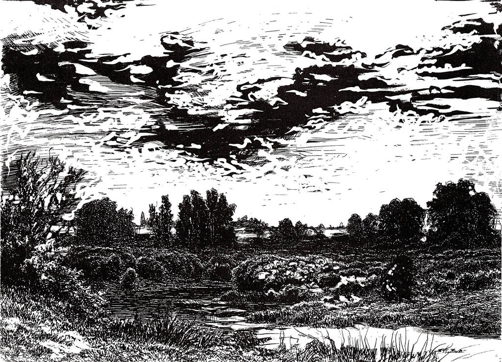 Slavic Mythology -River Valley Notec by masiani