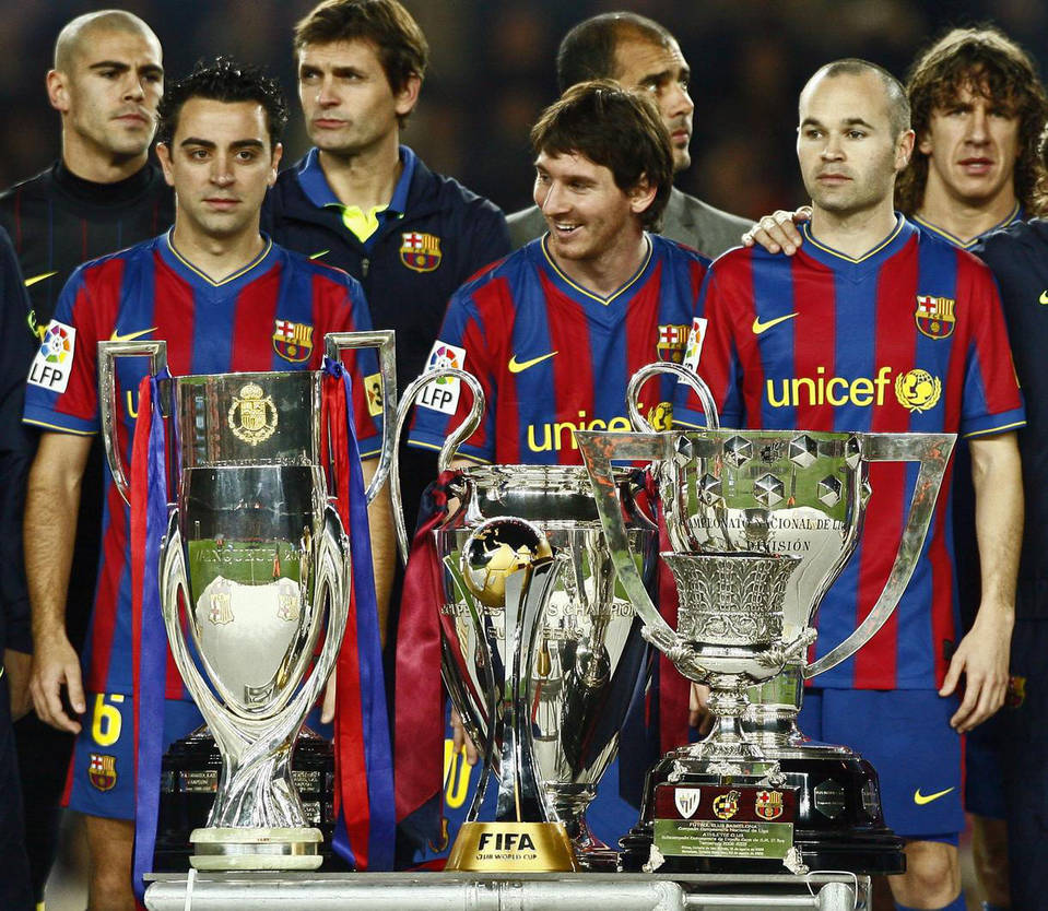 Barcelona won six titles in 2009 Sextuple by ElSexteteFCB ...