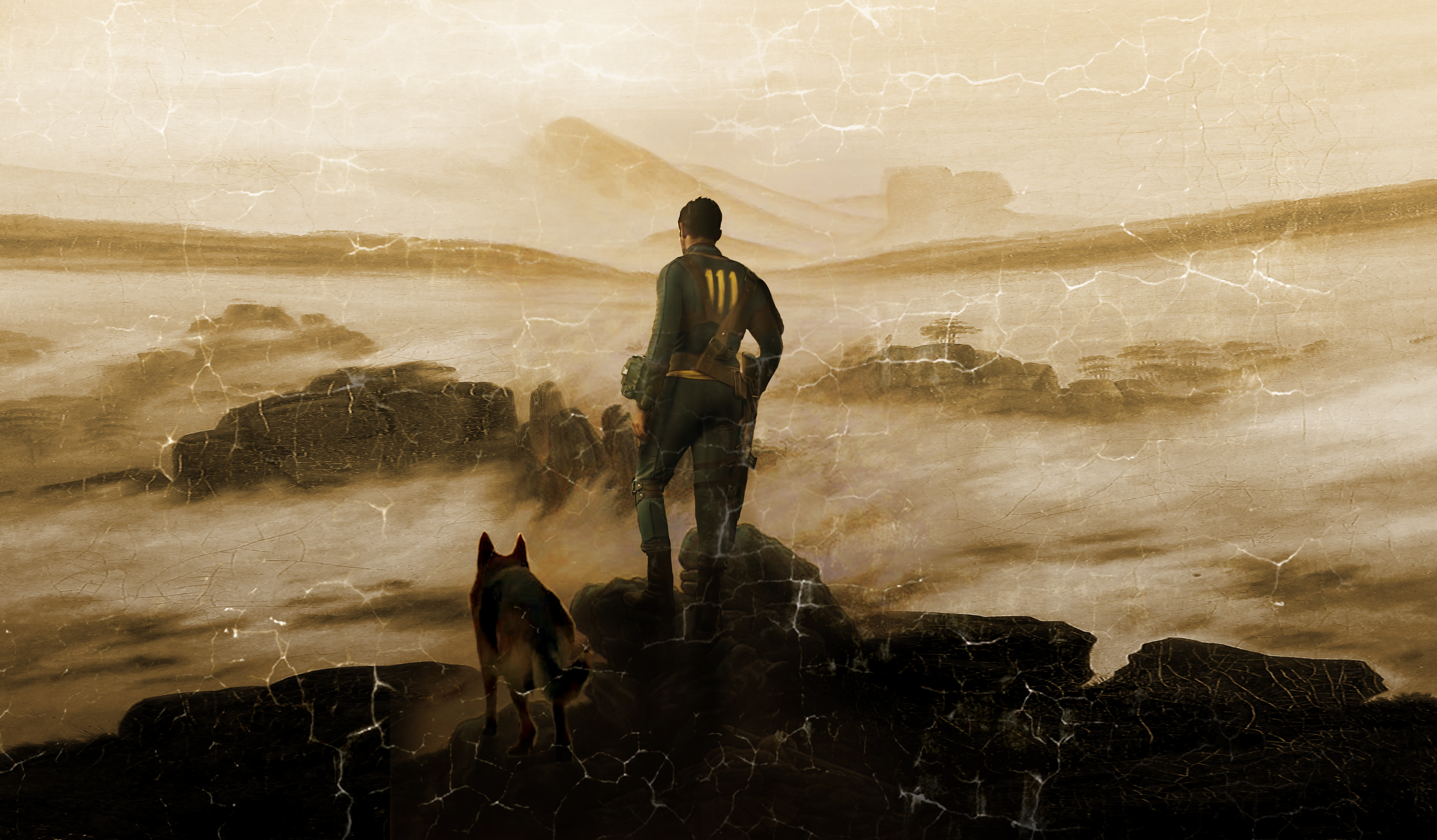 The wanderer above the sea of fog by Foxtrot-VII on DeviantArt