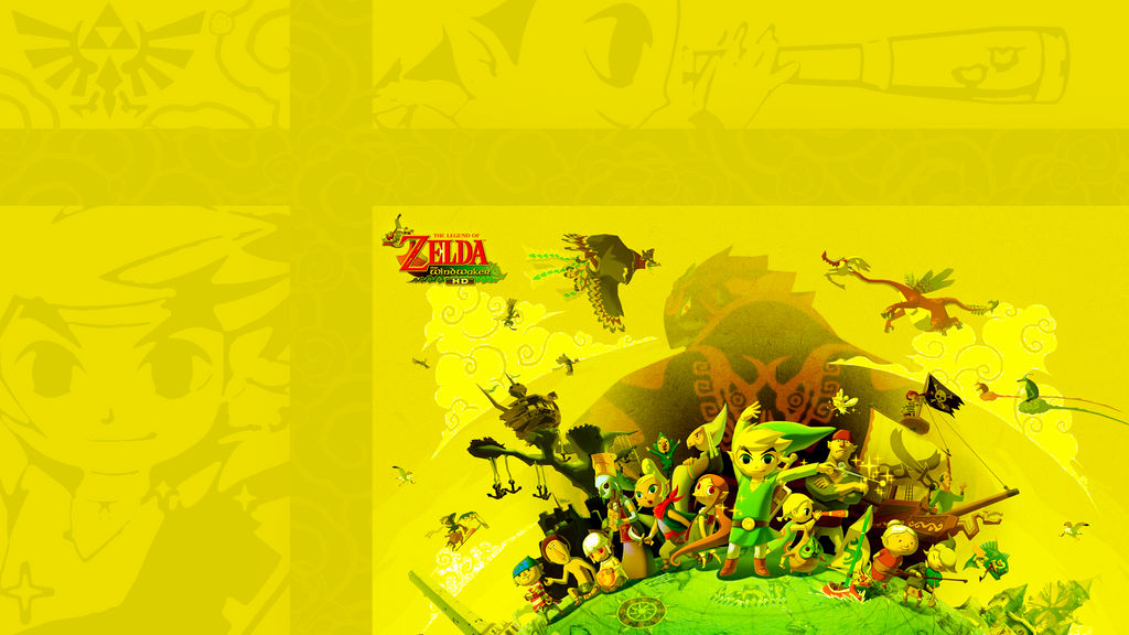 The Legend Of Zelda Wind Waker Hd Ps3 Wallpaper By Mydjcrow On